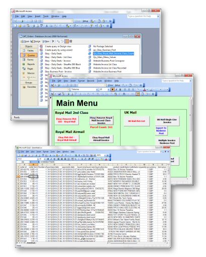 Screenshots - Microsoft Access Database Alterations